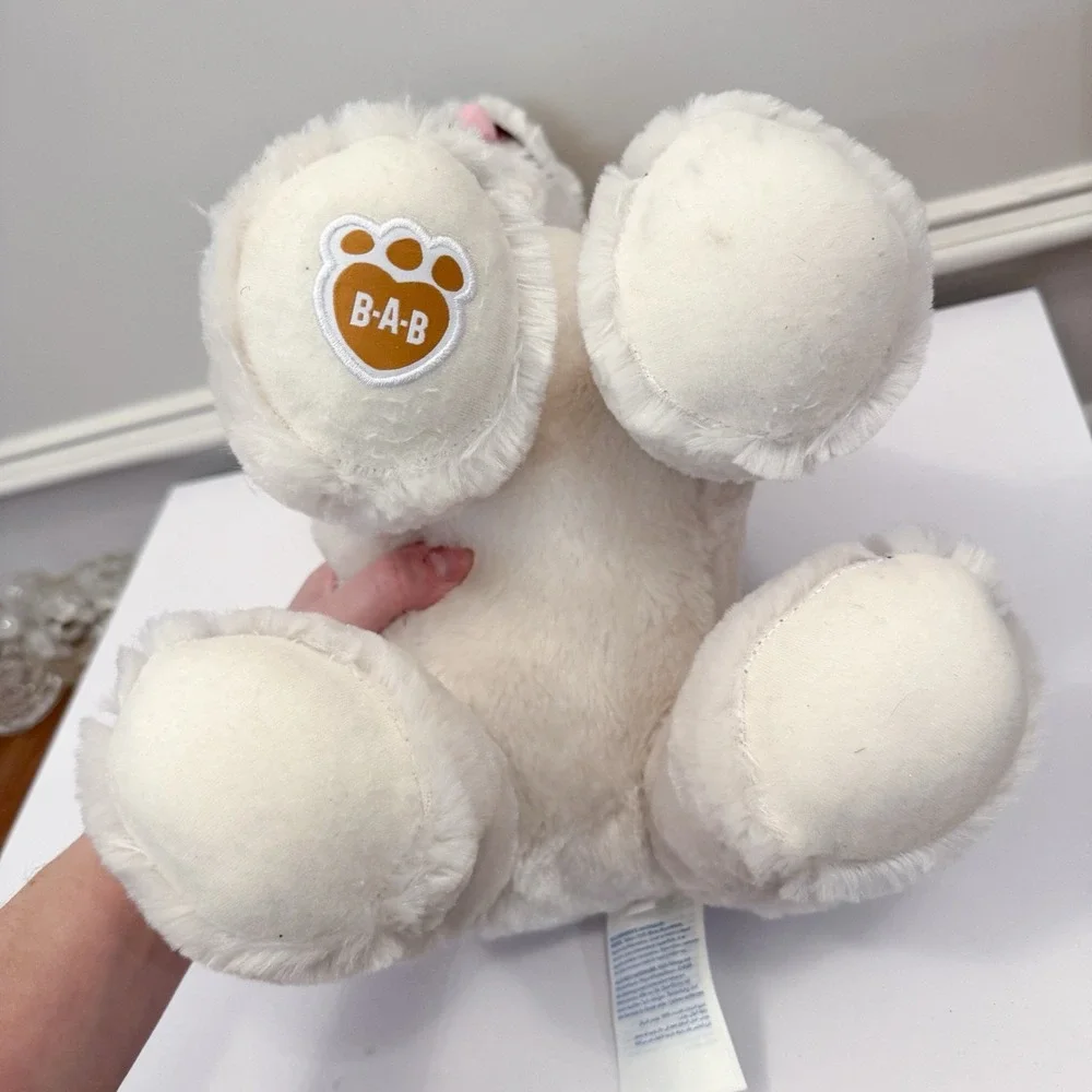 Promise Pets‎ Build A Bear Brown White Dog Plush Green Brown Eyes Heterochromia